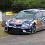 Sieger WM-Lauf Rallye Deutschland: Ogier/Ingrassia, VW Polo R WRC; Foto: P. Bohne